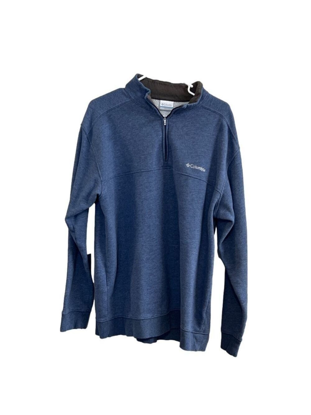 Men's Columbia 1/4 zip Long Sleeve Pullover. Size XL